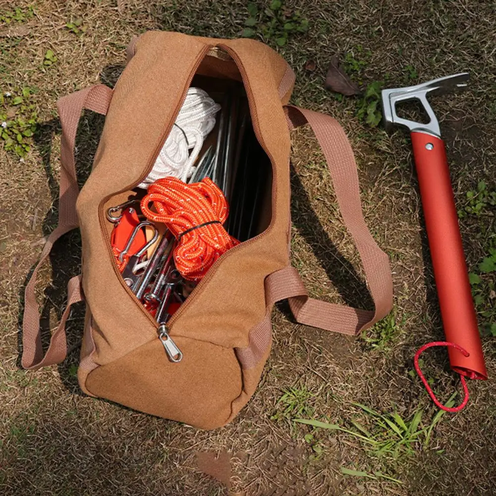Чанта за съхранение на инструменти, Универсална чанта За носене, Голям Капацитет Аксесоари за къмпинг, Чанта за инструменти, Различни кутии, Чанти за пирони за външната палатка