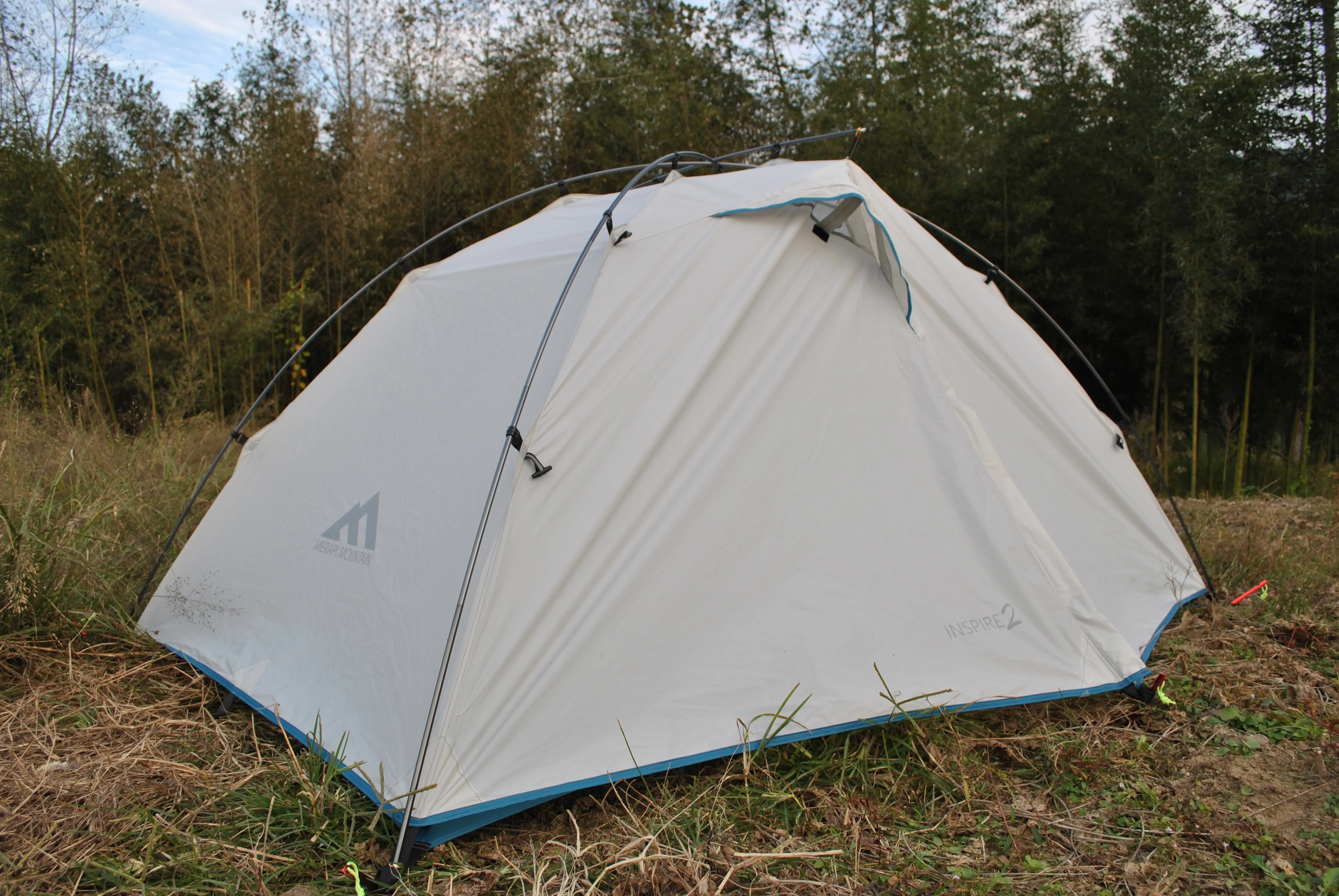 Висококачествена сверхлегкая кемпинговая палатка със скелети от силикон покритие 20D, Външна Сверхлегкая палатка CZX-523 за 2-ма души, Сверхлегкая палатка за туризъм