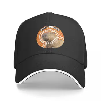 Нова Бейзболна шапка с логото на Capyverse, Луксозна Мъжка шапка, шапка дерби, шапка за голф, Женски, Мъжки