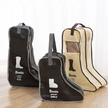Новата модерна преносима обувки на висок ток, чанта за съхранение, Органайзер, дождевики за конна езда, Прахоустойчив калъф за обувки за пътуване, чанти с цип