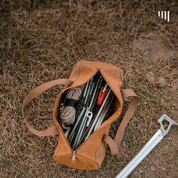 Чанта за съхранение на аксесоари за къмпинг, Палатка, Вятърна Въжета, Чанта за съхранение на инструменти за нокти, Туризъм Преносим чанта за нокти